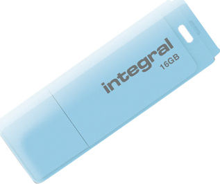 Integral Pastel 16GB USB 2.0 Stick Μπλε