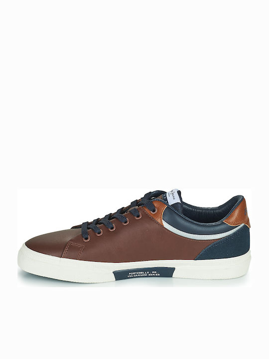 Pepe Jeans Kenton Class Sneakers Brown