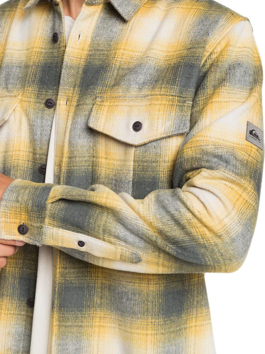 Fierce Volcano Long-sleeved Shirt Checked Honey Young