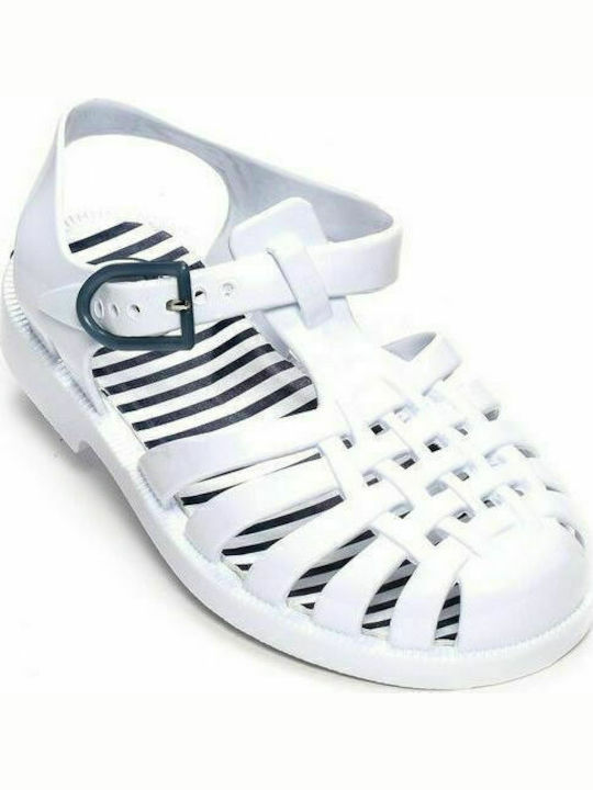 Meduse Kids Beach Shoes White