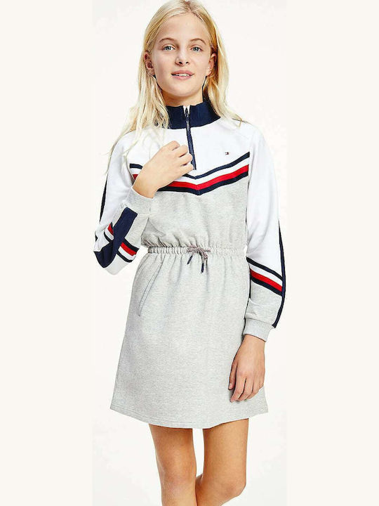 Children's Dress Sweatshirt Long Sleeve Gray