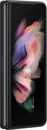 Samsung Leather Cover Back Cover Leather Black (Galaxy Z Fold 3)