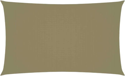 vidaXL Sonnensegel Beige 3x6m