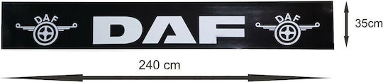 Rear Car Mudguards Mudguard DAF Single Piece 35x240cm 1pcs