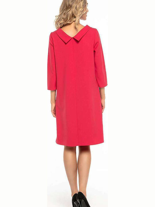 Tessita Midi Dress Red