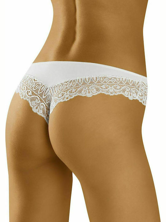 Wolbar Sirtaka Women's Brazil with Lace White 127426