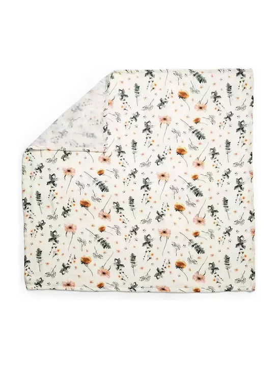 Elodie Details Muslin Swaddle Blanket Meadow Blossom Multicolour 80x80cm