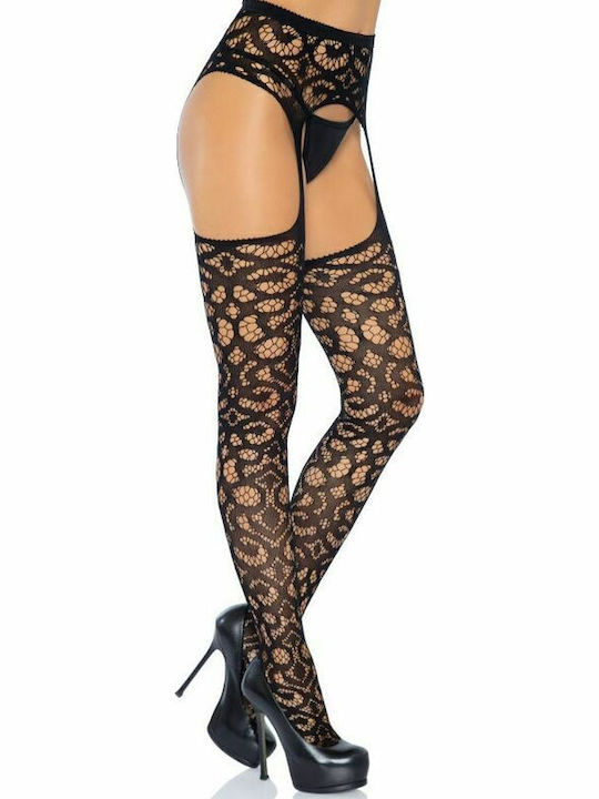 Leg Avenue 1780 Scroll Spitze Strapsgürtel Strümpfe Sexy Schwarze Socken Leg Avenue 1780 Scroll Spitze Strapsgürtel Strümpfe Sexy Schwarze Socken