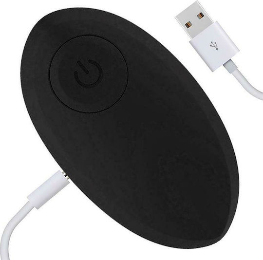 Tardenoche Lance Dop Anal Din Silicon Cu Telecomandă Vibrator Anal Cu Funcție Fără Fir Negru 14,68 cm