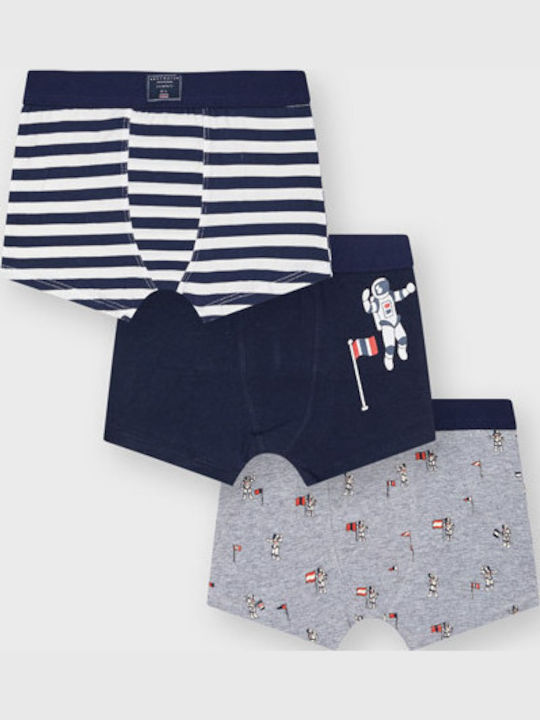 Mayoral Space Kids' Set with Boxers Navy Blue 3pcs