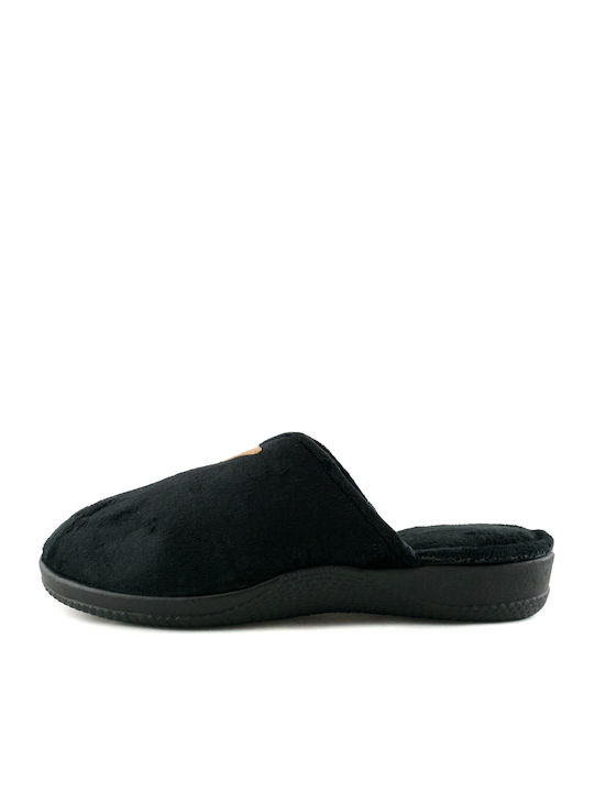 Love4shoes D20 Women's Slipper In Black Colour