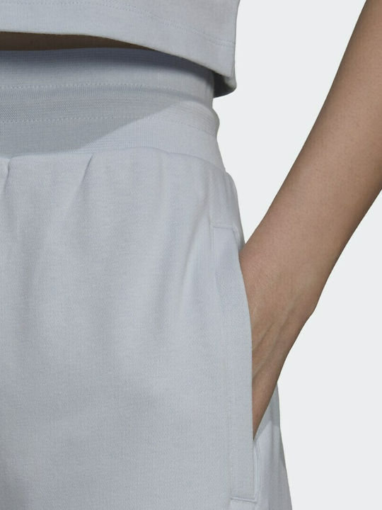 Originals Luxe Open Hem Панталон Спортен Камбанка Светлосин Halo Blue