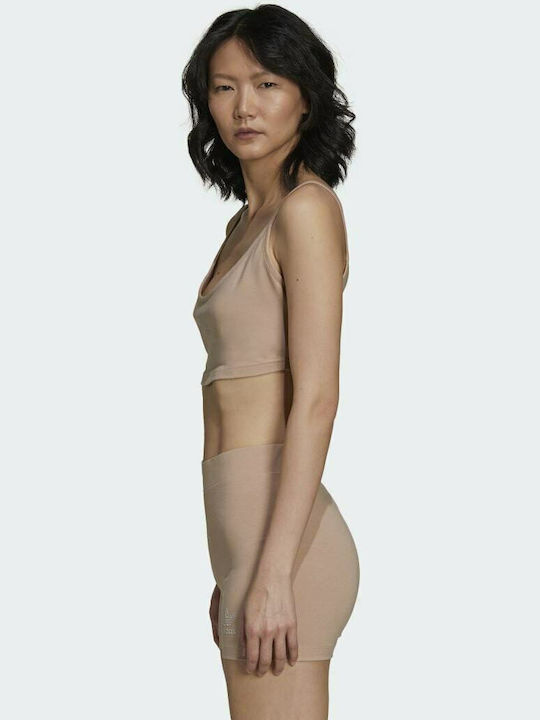 2000 Luxe Women's Sports Bra without Padding Ash Pearl