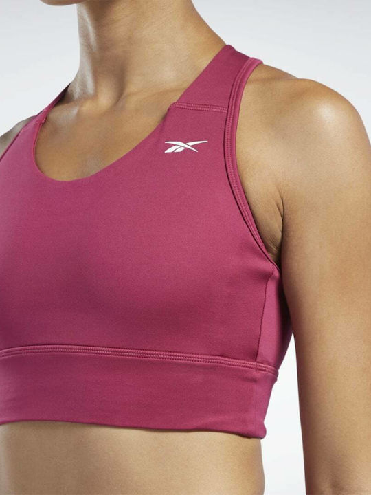 Running Essentials High Impact Women's Sports Bra without Padding Punch Berry