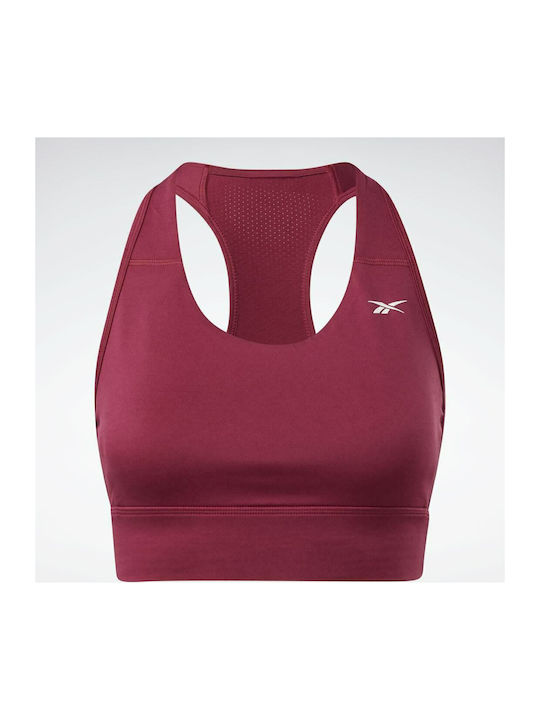 Running Essentials High Impact Women's Sports Bra without Padding Punch Berry
