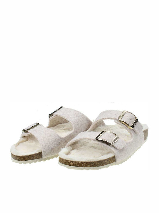 Geox Brionia Anatomic Women's Slippers In Beige Colour D16LSB 000NY C1002