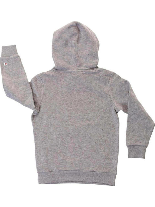 Champion Kinder Sweatshirt mit Kapuze und Taschen Gray