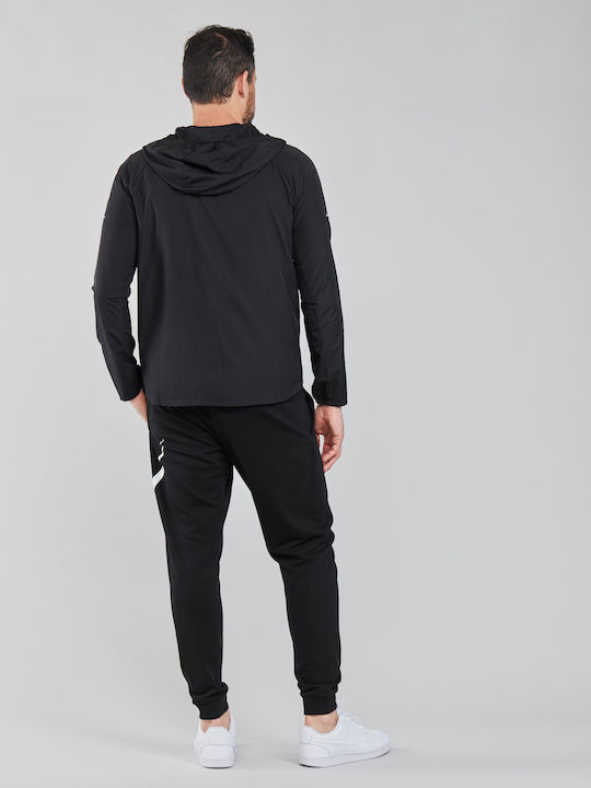Nike Repel Miler Ανδρικό Μπουφάν Αντιανεμικό Μαύρο