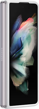 Samsung Silicone Cover Back Cover Silicon Alb (Galaxy Z Fold 3)