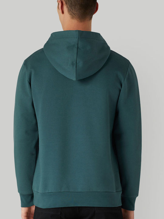 Trussardi Herren Sweatshirt mit Kapuze Grün