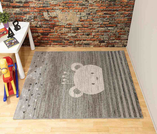 Ezzo 8616 Детско килимче Сив 160x230см Дебелина 9мм