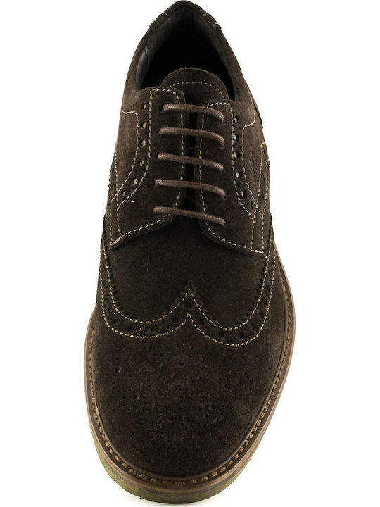 5419 Men's Leather Oxfords Brown