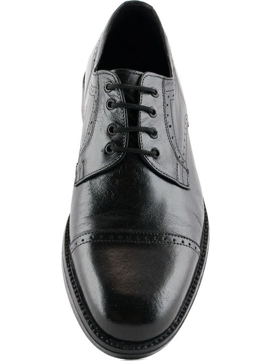 64 Men's Leather Oxfords Black