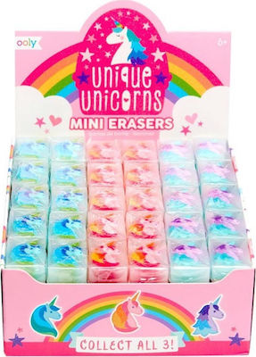 Ooly Eraser for Pencil and Pen Unique Unicorns (Μiscellaneous colours) 1pcs