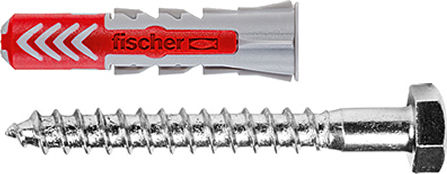 fischer Duopower Plug with Screw 12x60 Oops Plastic 12x60mm