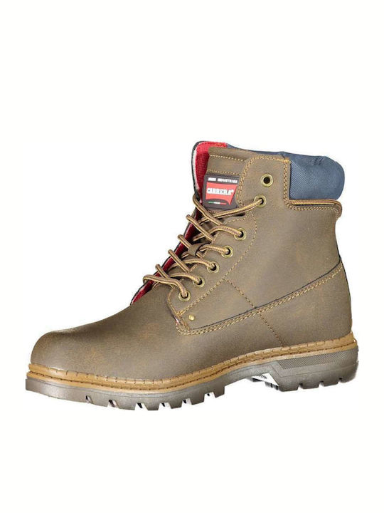 Leather Brown Men's Boots
