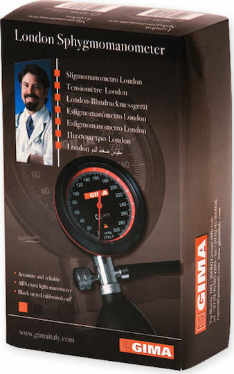 Gima London Sphygmomanometer Analog Blutdruckmessgerät Oberarm 32726