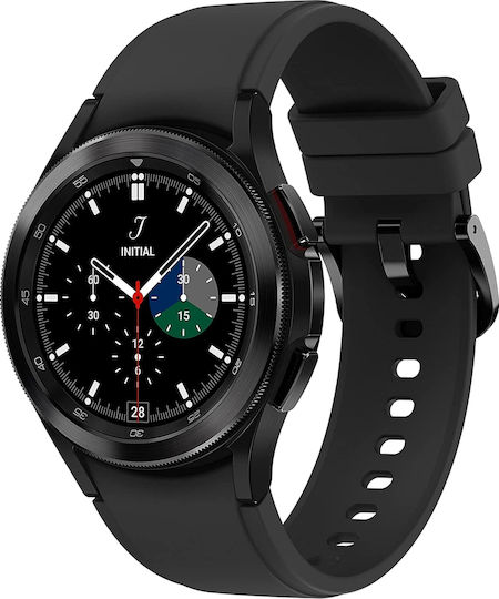 Samsung Galaxy Watch4 Classic Bluetooth Stainless Steel 42mm Waterproof with Heart Rate Monitor (Black)
