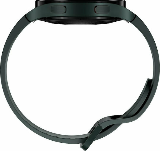 Samsung Galaxy Watch4 Aluminium 44mm Αδιάβροχο με Παλμογράφο (Green)