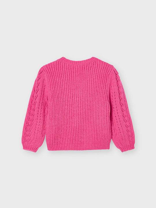 Mayoral Kids Sweater Long Sleeve Fuchsia