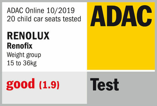 Renolux Renofix 2 Baby Car Seat with ISOfix Passion 15-36 kg