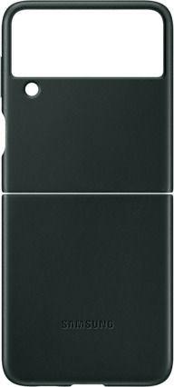 Samsung Leather Cover Back Cover Leather Green (Galaxy Z Flip3)