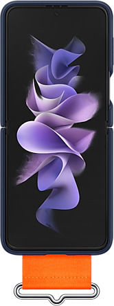 Samsung Задна корица Силикон Тъмносин (Galaxy Z Flip3 5G)