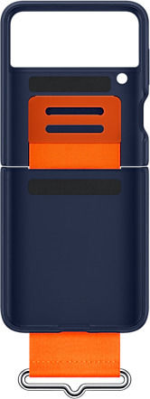 Samsung Задна корица Силикон Тъмносин (Galaxy Z Flip3 5G)