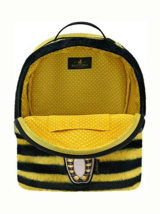 Santoro Bee Loved Geantă pentru Copii Rucsacuri Multicoloră 22bucx11bucx27buccm.