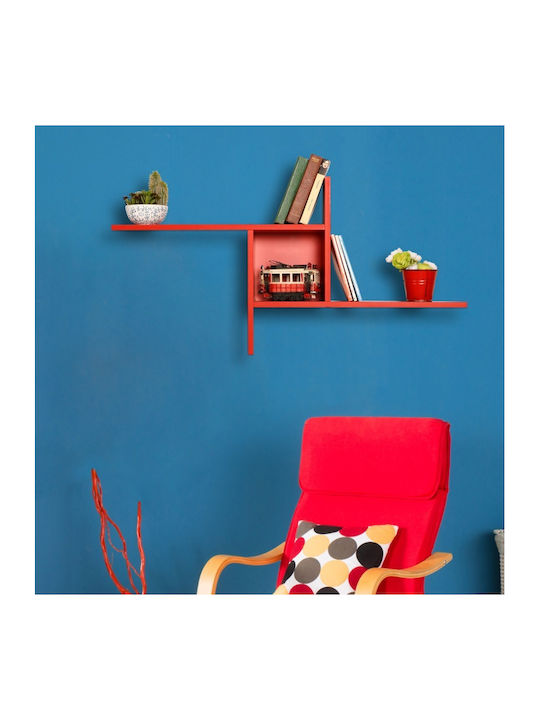 Wandregal Rotes 100x18x50cm