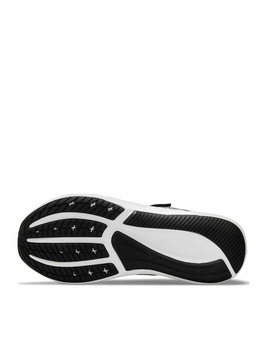 Star Runner Star Runner 3 Kids Sports Shoes Running with Hoop & Loop Closure Black / White