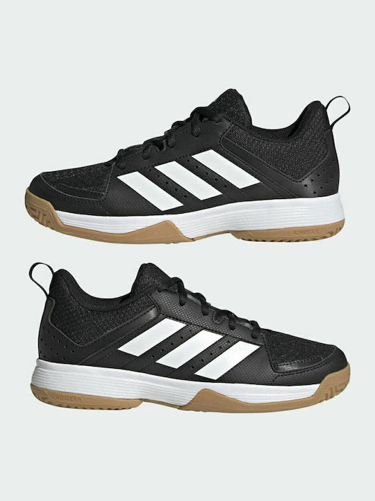 Ligra 7 Handball Kids Sports Shoes Volleyball with Laces Core Black / Cloud White