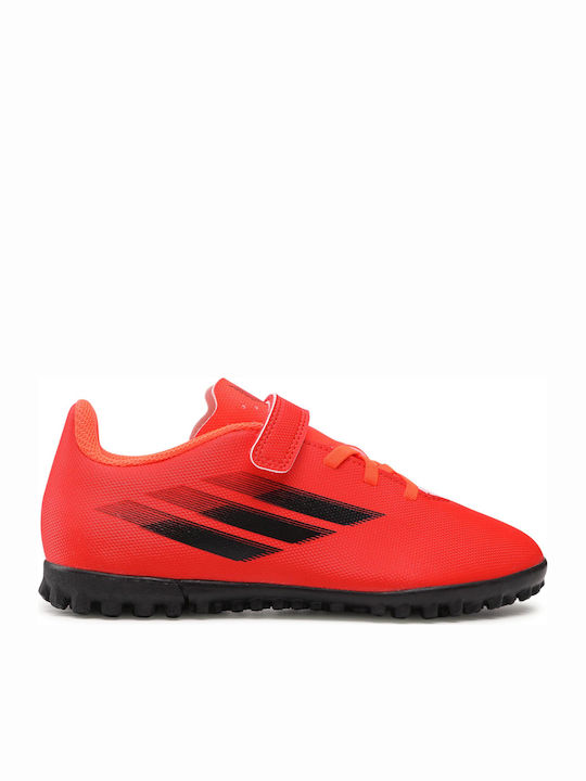 adidas X Speedflow.4 Kids Turf Soccer Shoes Red