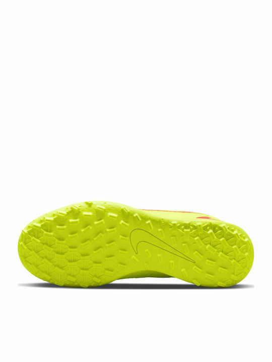 Mercurial Vapor 14 Club TF Kids Soccer Cleats and Shoes Turf Yellow