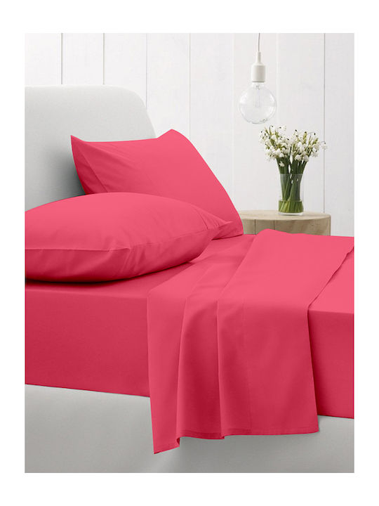 Sunshine Cotton Feelings Single Cotton Duvet Cover 170x250 112 Fuchsia