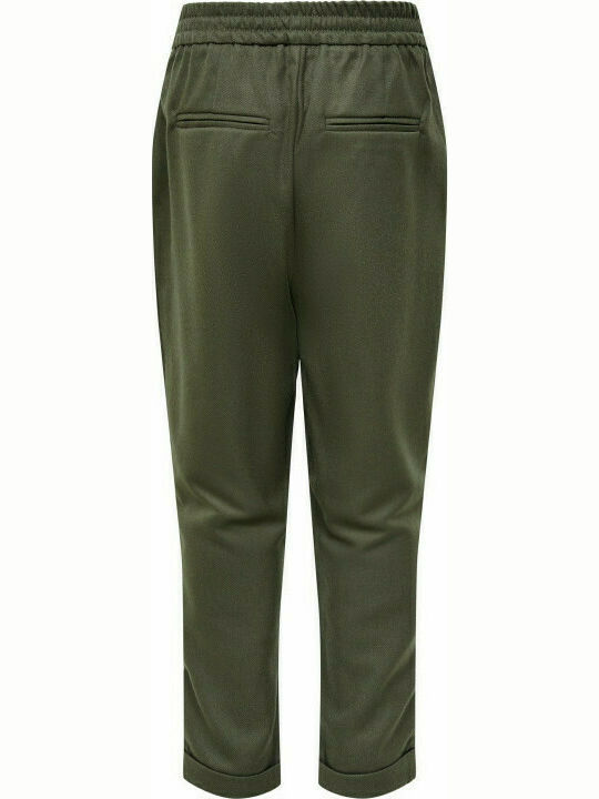 Kids Only Girls Fabric Trouser Khaki