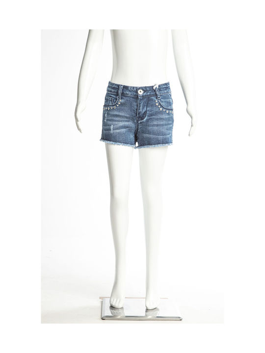 Joyce Kinder Shorts/Bermudas Stoff Blau