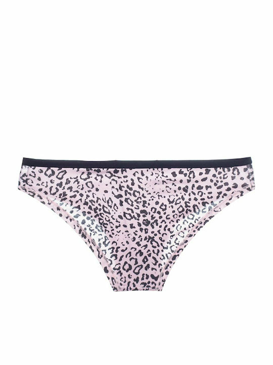 P1 Βαμβακερά Femei Slip 3Pack Animal Print