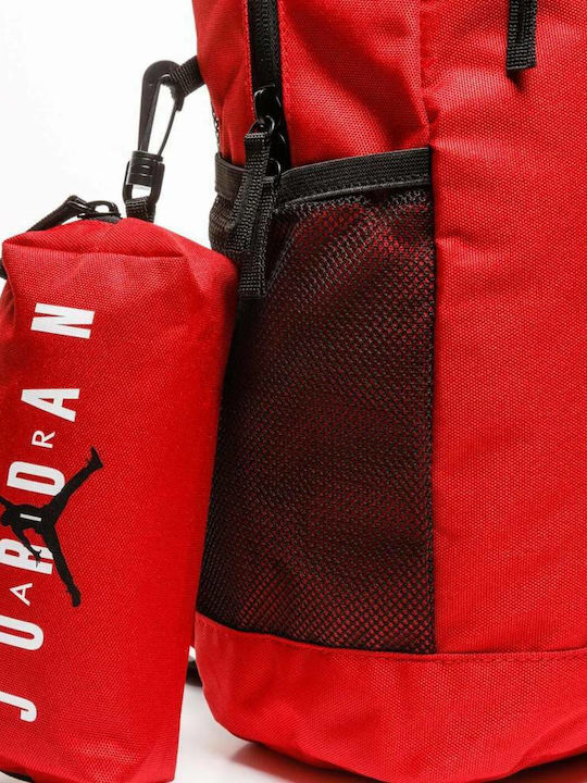 Jordan School Bag Backpack Junior High-High School Red