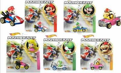 Tomy Jucărie Miniatură Mario Kart Pull Back Αυτοκινητάκι Mystery Pack pentru 4+ Ani L67936